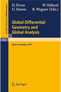 Global Differential Geometry and Global Analysis