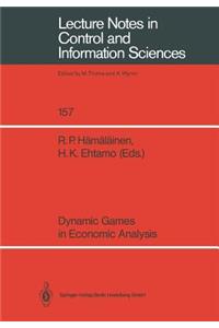 Dynamic Games in Economic Analysis