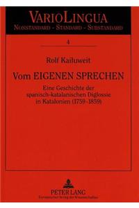 Vom Eigenen Sprechen