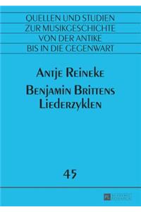 Benjamin Brittens Liederzyklen