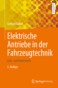 Elektrische Antriebe in Der Fahrzeugtechnik