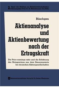 Aktienanalyse und Aktienbewertung nach der Ertragskraft