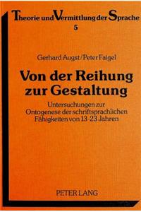 Von der Reihung zur Gestaltung