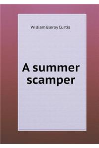 A summer scamper