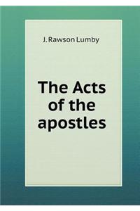 The Acts of the Apostles