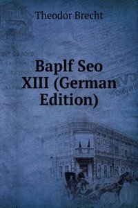 Baplf Seo XIII (German Edition)