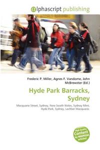 Hyde Park Barracks, Sydney