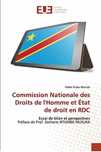 Commission Nationale des Droits de l'Homme et État de droit en RDC