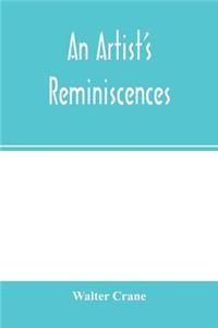 artist's reminiscences