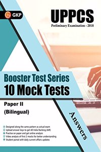 Booster Test Series - UPPCS General Studies Paper II - 10 Mock Tests (Questions, Answers & Explanations)