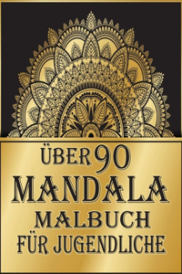 über 90 Mandala malbuch für Jugendliche