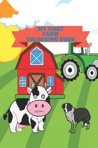 My First Farm colouring book