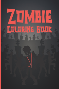 Zombie coloring book