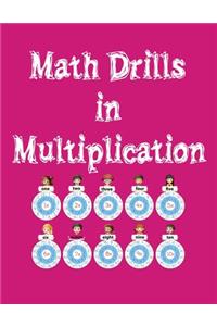 Math Drills in Multiplication