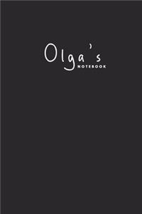 Olga's notebook