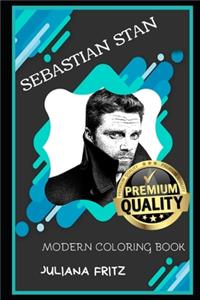 Sebastian Stan Modern Coloring Book