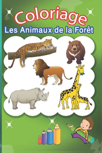 Coloriage les animaux de la forêt