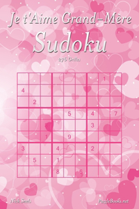 Je t'Aime Grand-Mère Sudoku - 276 Grilles
