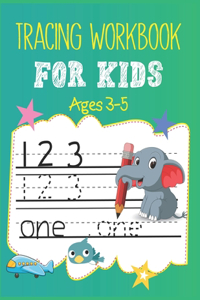 Tracing workbook for kids ages 3-5