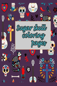 sugar skull coloring pages