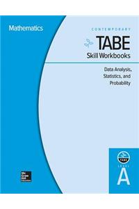 Tabe Skill Workbooks Level A: Data Analysis, Statistics, and Probability - 10 Pack