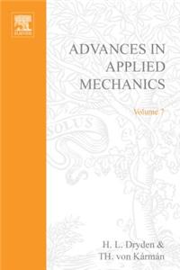 Advances in Applied Mechanics Volume 7