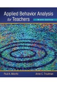 Applied Behavior Analysis for Teachers, Student Value Edition