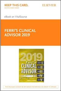 Ferri's Clinical Advisor 2019 Elsevier eBook on Vitalsource (Retail Access Card)