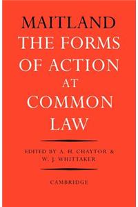 Forms of Action at Common Law