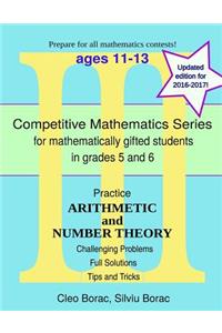 Practice Arithmetic and Number Theory: Level 3 (ages 11-13)