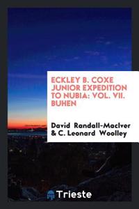 Eckley B. Coxe Junior Expedition to Nubia