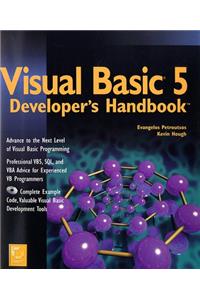 Visual Basic 5 Developers Handbook +CD  (Paper Only)