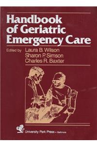 Handbook of Geriatric Emergency Care