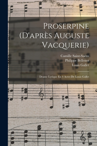 Proserpine (d'après Auguste Vacquerie)