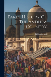 Early History Of The Andhra Country