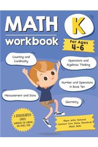 Kindergarten Math Workbook (Ages 4-6)