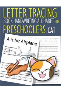 Letter Tracing Book Handwriting Alphabet for Preschoolers CAT