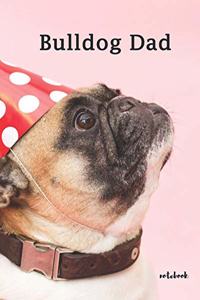 Bulldog Dad Notebook