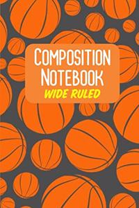 Composition Notebook Wide Ruled