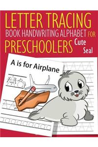 Letter Tracing Book Handwriting Alphabet for Preschoolers Cute Seal