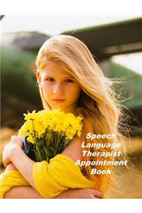 Speech Language Therapist Appointment Book