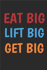 Eat Big Lift Big Get Big