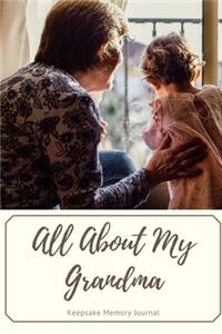 All About My Grandma Keepsake Memory Journal