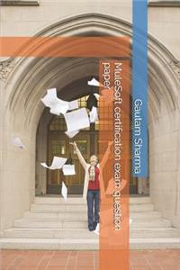 MuleSoft certification exam question paper