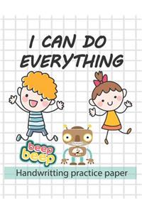 Handwriting Practice Paper