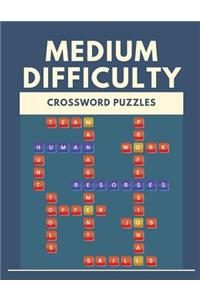 Medium Difficulty Crossword Puzzles