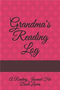Grandma's Reading Log