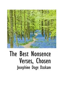 The Best Nonsence Verses, Chosen