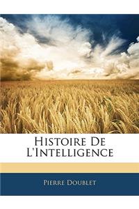 Histoire de l'Intelligence