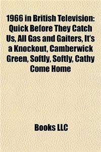 1966 in British Television